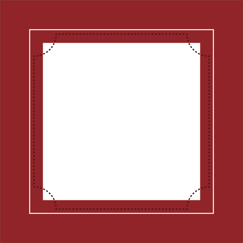 Servilleta Grid & Garland