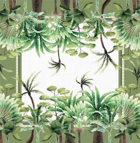 Servilleta Palmeras (und)