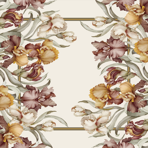 Servilleta Iris Oleo Cenefa