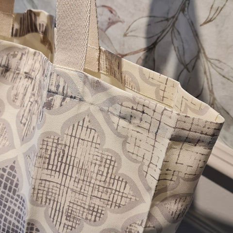 ToteBag Rombos Mosaico gris