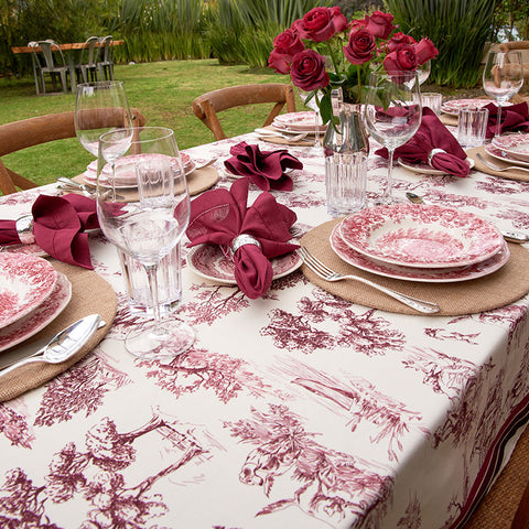 Mantel Toile de Jouy VT